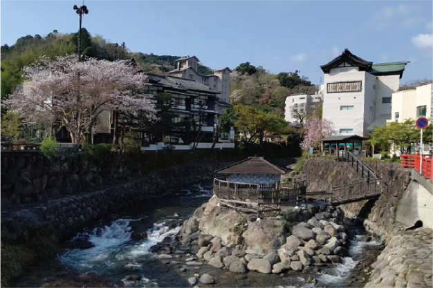 修善寺温泉散策