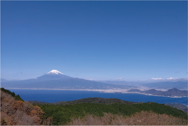 富士山と駿河湾を臨む絶景ハイキング｜Scenic Hiking with Views of Mt.Fuji and Suruga Bay